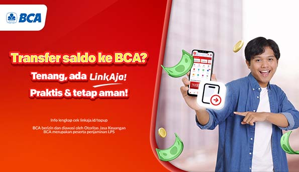 Image Artikel Cara Mudah Transfer Saldo LinkAja ke BCA LinkAja